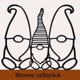 Set of Wooden Gnomes (3) - Large 16+"